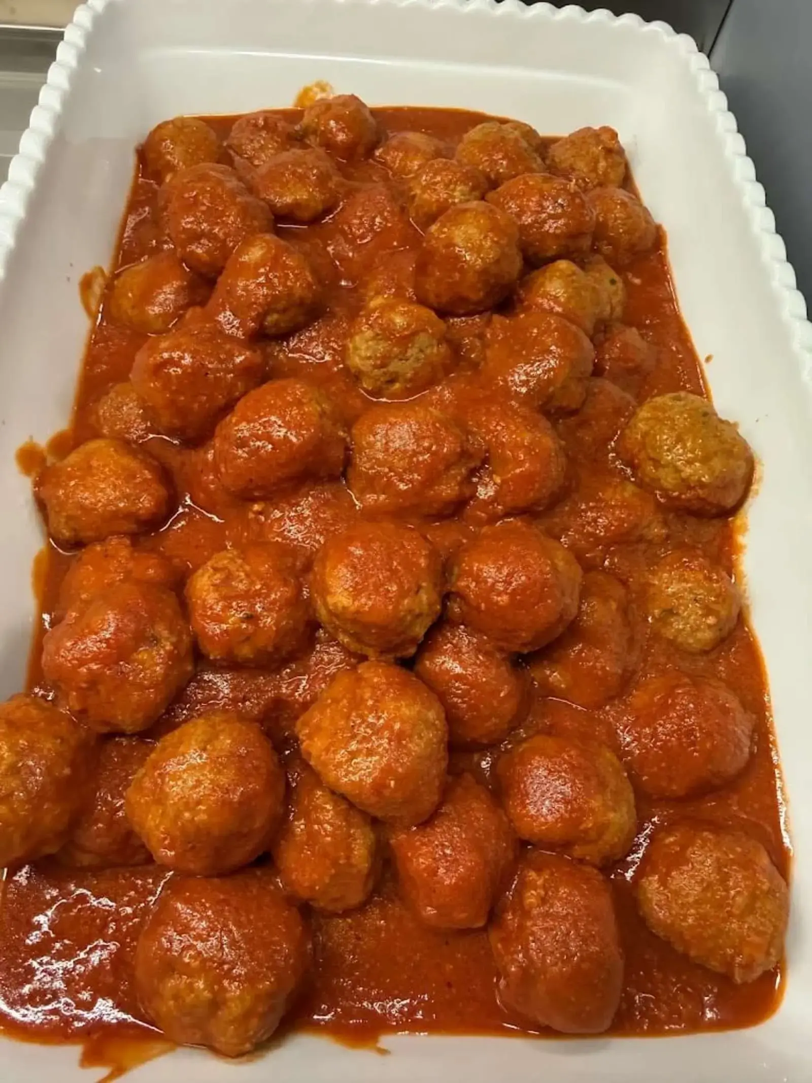 Polpette in salsa di pomodoro della Gastronomia Zio Paperone